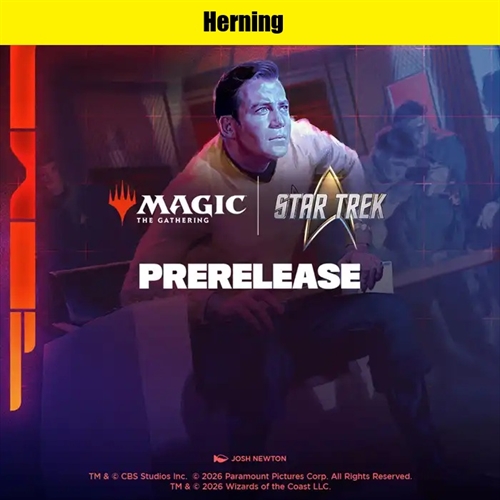 MTG Star Trek prerelease 1 -  fredag d. 6. november kl.16:00 - Herning billet